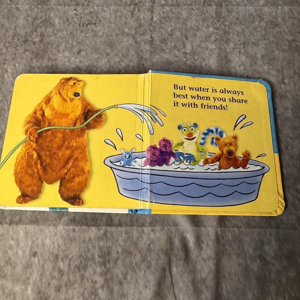 1999 Bear In The Big Blue House Pip & Pop 11" Plush Otters Mattel & Book - Picture 13 of 15